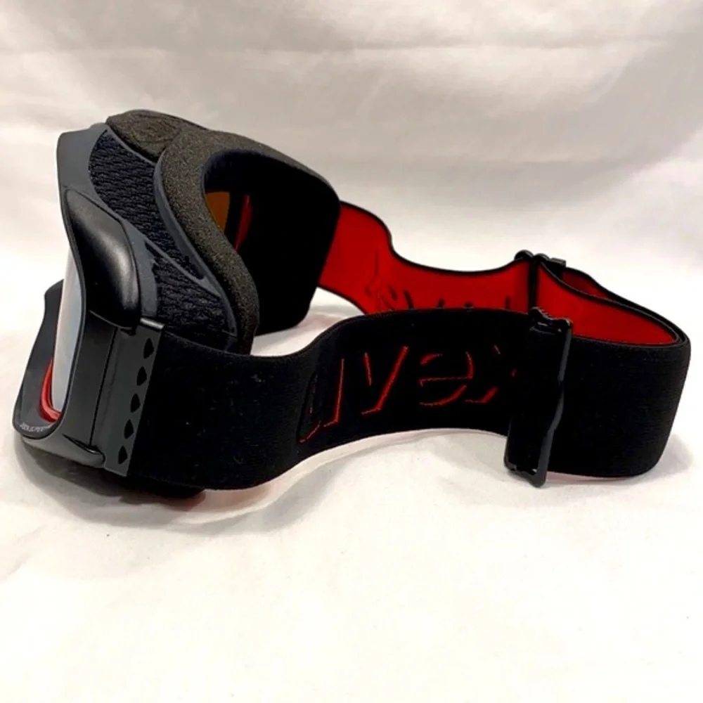 UVEX Uvision Super Pro Lite Mirror Silver Black Matt Goggles